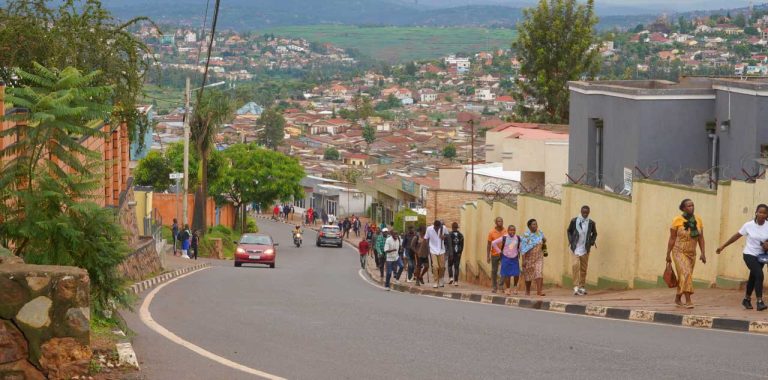 منطقة نيابيسيندو وسط مدينة كيغالي رواندا